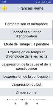 Français 4ème screenshot 3
