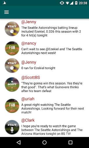Baseball Legends Manager 2016 screenshot 4