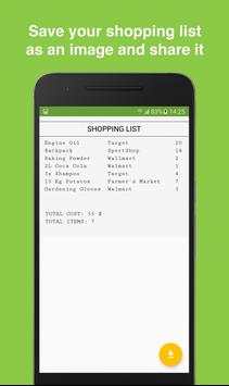 Shopping List screenshot 3