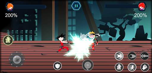 Stickman battle Shadow - warriors Dragon Legend screenshot 2