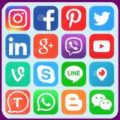 All social media and social network logo