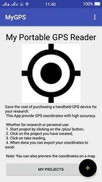 My GPS screenshot 1