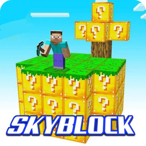 Lucky skyblock for minecraft pe 4.0