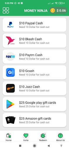 Money Ninja Rewards and Free Gift Cards screenshot 2