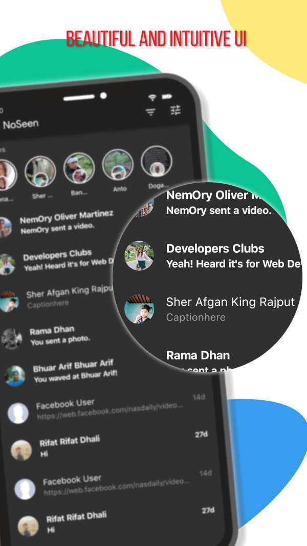 Unseen for FaceBook Messages and more screenshot 7