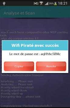 Wifi Password Hack Simulated screenshot 6