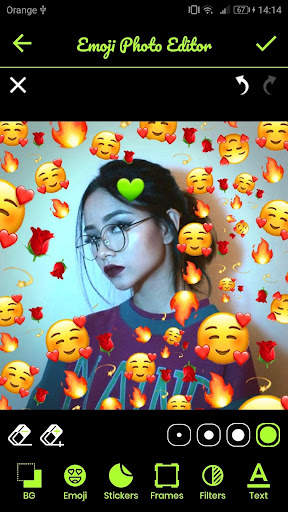 Emoji Background Photo Editor screenshot 6