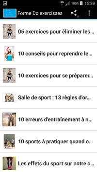 Exercice belle taille screenshot 3