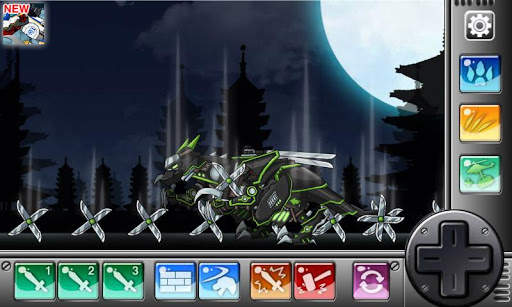 Ninja Velociraptor-Combine!Dino Robot:DinosaurGame screenshot 3