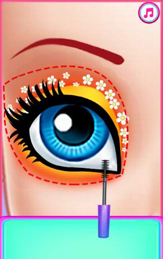 Princess Eye Makeup Artist Game screenshot 5