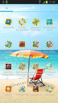 Summer Theme for ADW Launcher screenshot 2