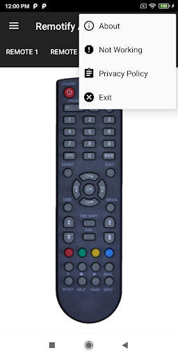 Remote For Skynet Digital 6 تصوير الشاشة