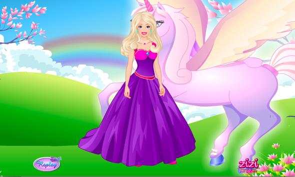 Princess Unicorn Dress Up screenshot 6