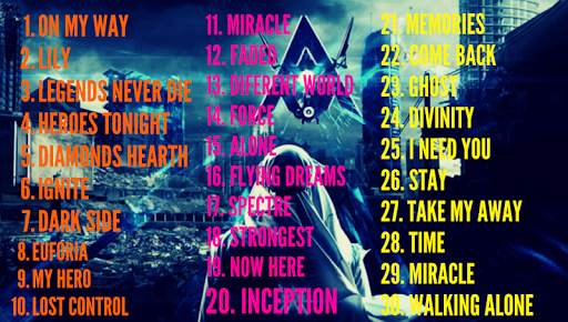Alan Walker - OFFLINE Nonstop [ HQ AUDIO ] screenshot 1