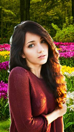 Garden Photo Frames Editor screenshot 1