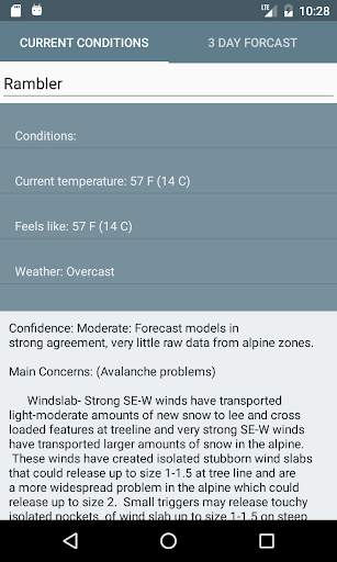 MountainSafe screenshot 2