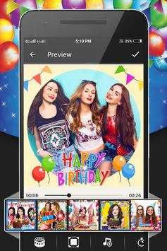 Birthday Video Maker With Music screenshot 6