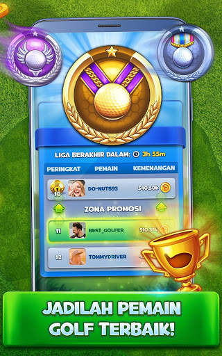 Golf Rush: Game Golf Duel. Pertempuran Golf Mini screenshot 13