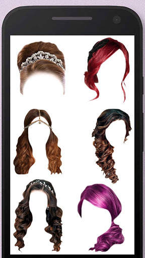 Girls Hair Changer 2018 4 تصوير الشاشة