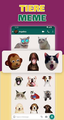 Tiere Sticker WASticker screenshot 2