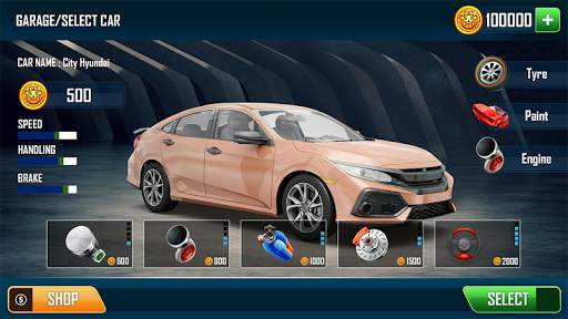 Balap Mobil Jalan Raya NitroX - Car Race Simulator screenshot 2