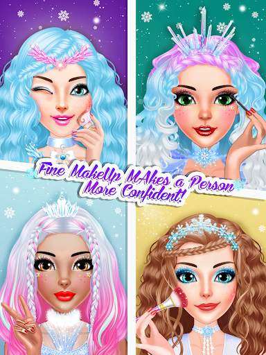 Ice Princess Hair Salon game screenshot 3