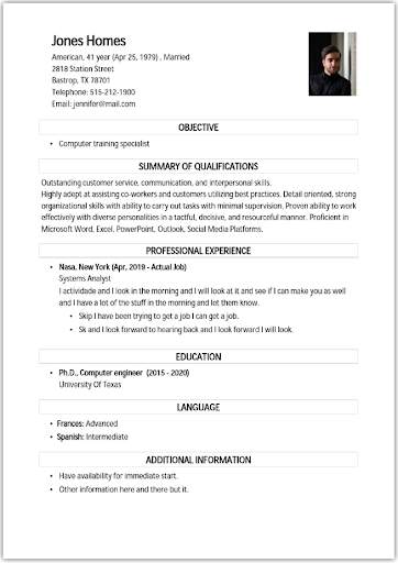 Resume Creator - Professional screenshot 7