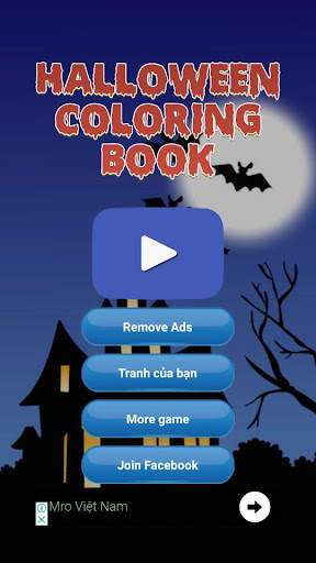 Halloween games coloring screenshot 1