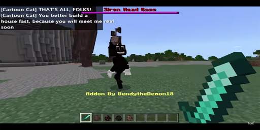 Cartoon Cat and Siren Head mod for mcpe screenshot 5