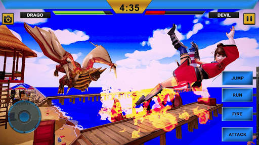 Dragon Simulator Beach & City  screenshot 2