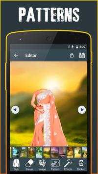Saree photo editor 5 تصوير الشاشة