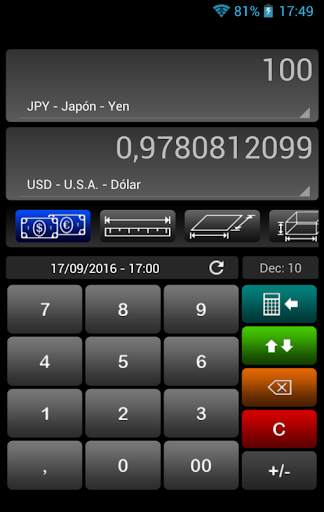 7Calc Calculadora Convertidor screenshot 4