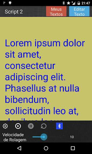 Teleprompter Pro Lite screenshot 2