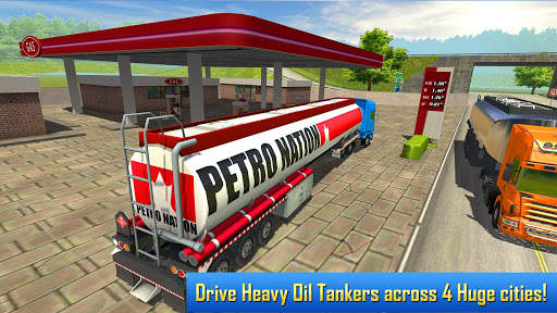 Oil Tanker Transporter Truck S screenshot 2