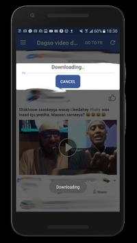 Dagso Lite video Downloader for Facebook screenshot 2