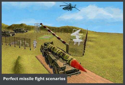 Missile War Launcher Mission screenshot 2