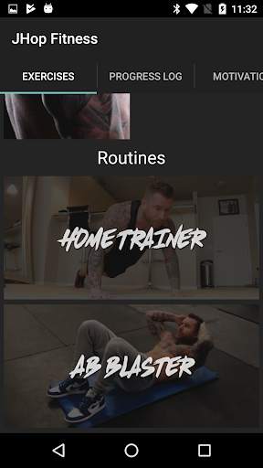 Workout With Jhop: Josh Hopkins Fitness screenshot 2