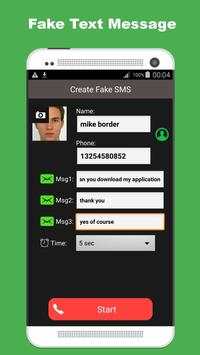 Fake Text Message screenshot 1