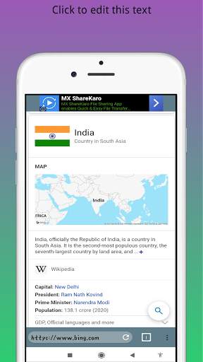 POSSIBLE BROWSER screenshot 4