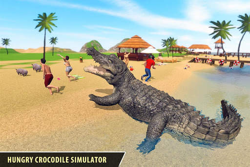Angry Crocodile Family Simulator: Crocodile Attack screenshot 9