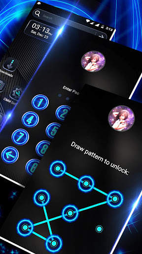 Cool Black Launcher Theme скриншот 4
