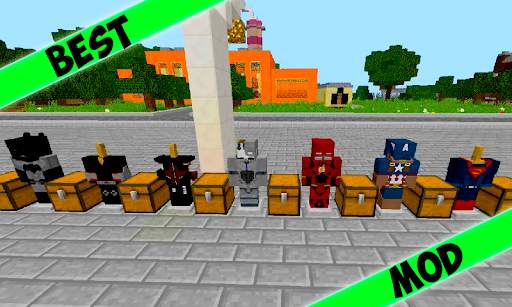 Mod Superheroes for Minecraft screenshot 2