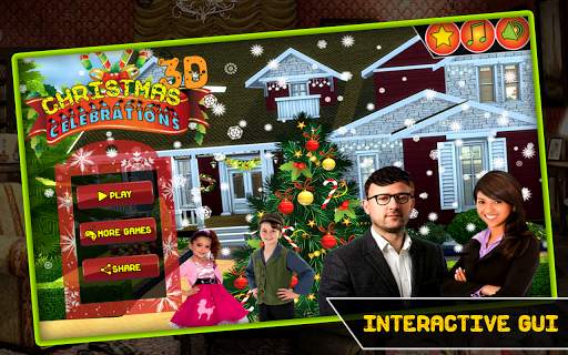 Christmas Celebrations 3D Game screenshot 1
