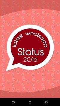 2016 Lattest Whatsapp Status screenshot 1