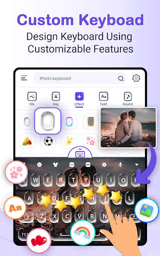 Photo Keyboard themes, Font screenshot 11