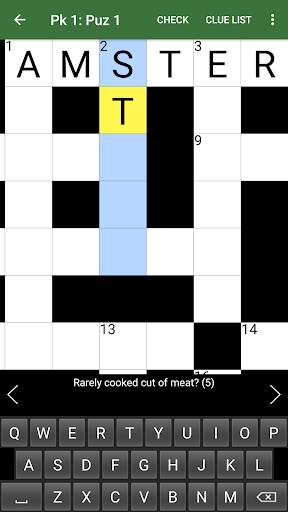 Cryptic Crossword Lite screenshot 4