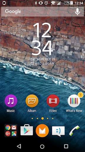 Xperia Theme - Android M FREE screenshot 1