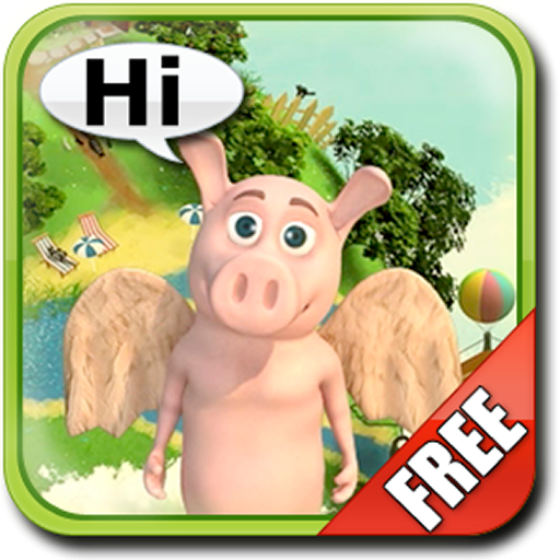 Talking Flying Pig أيقونة