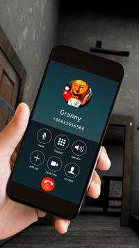 Call Simulator scary granny's chat game joke screenshot 3