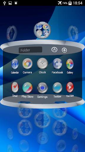 Next Launcher Theme Sphere screenshot 6